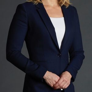 Fitted navy blue Reiss blazer